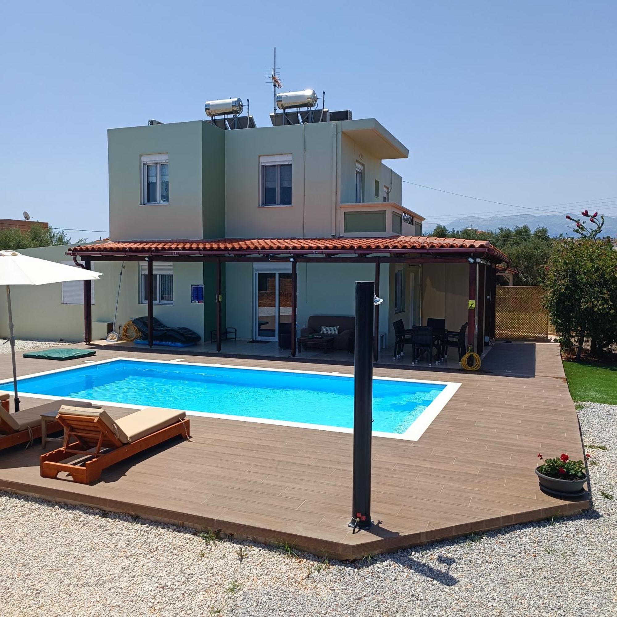 Drosoula Villa 3Bdr Private Swimming Pool Chorafakia Ngoại thất bức ảnh